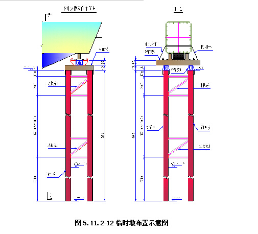 提升后滑移资料下载-港珠澳大桥航道桥一次竖转结构系统说明