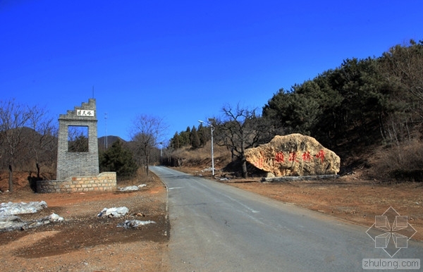 天津蓟县独乐寺山门、观音阁（辽代）资料下载-坝尺峪——天津蓟县的“世外桃源”