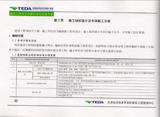 天津开发区建设工程安全质量标准化实施手册2010版-001