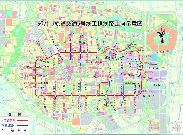 轨道施工建设线路资料下载-郑州轨道施工记录