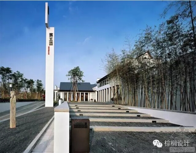 中式景墙瓦片资料下载-PK万科第五园，棕榈园林的匠心之作