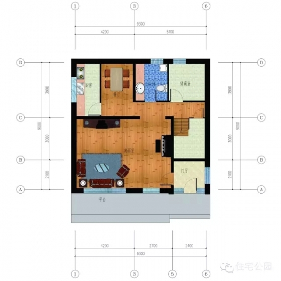 30万自建2层别墅(图纸+预算+施工进度表)，老婆孩子热炕头！-点击查看大图