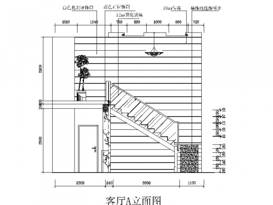 跃层户型装修设计施工图-3-跃层户型装修设计方案-Model