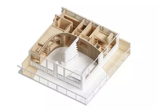 国外户型案例资料下载-[扩展脑洞]国外设计师告诉你，小户型也能这样设计！