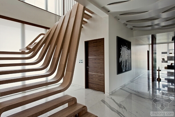 室内实木楼梯图片资料下载-楼梯设计施工建造的注意事项及一般踏步尺寸