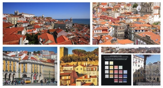 居室设计--深圳国都资料下载-瑞典NCS色彩系统应用--葡萄牙 里斯本城市