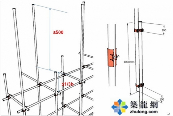 看三维立体图学习脚手架知识啦~~-5