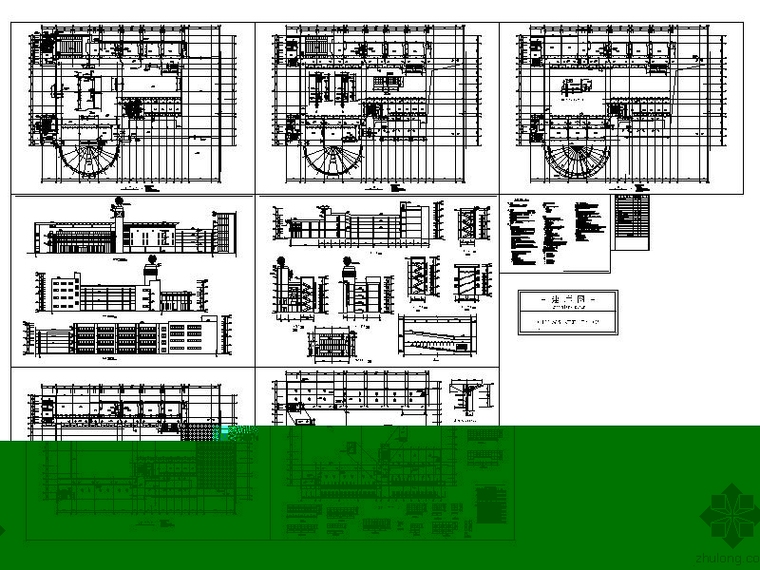 教学楼CAD建施图资料下载-教学楼建筑施工图