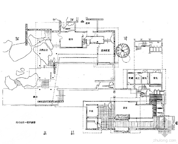 山庄规划与建筑设计资料下载-习习山庄/石梁茶室----葛如亮