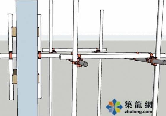 看三维立体图学习脚手架知识啦~~-11