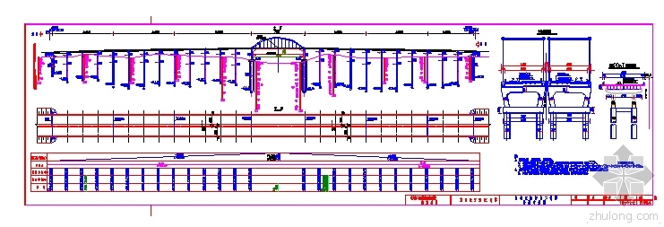地铁设计施工图全套资料下载-20mT梁+1-70m系杆拱全套施工图