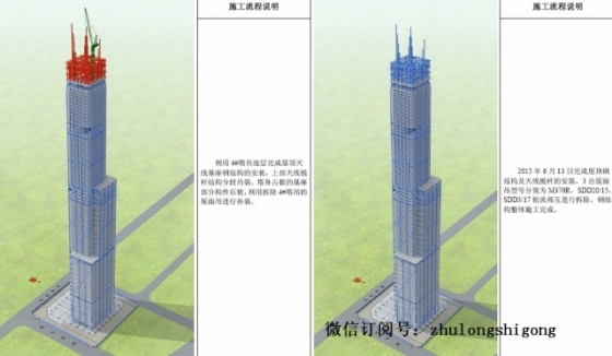 超高层地标建筑施工总体流程图（三维演示图）_21