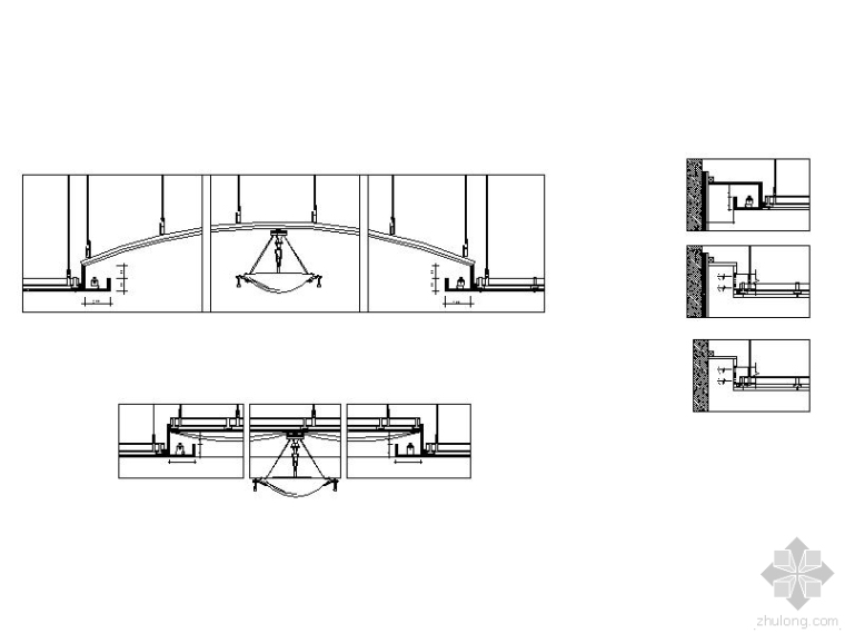 CAD标准天花大样图资料下载-标准天花大样图集
