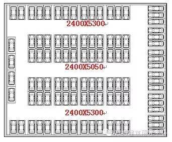 停车位资料资料下载-地库停车位基本尺寸，千万别再用错了！