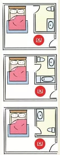 可爱儿童卧房卡通壁资料下载-漫画解说卧室的14点忌讳