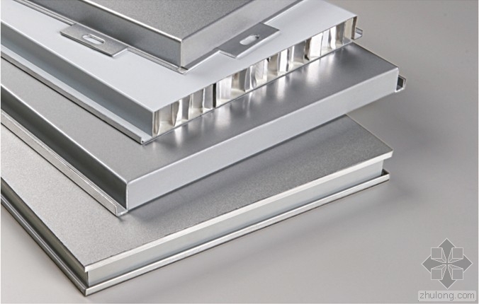 铝板冲孔板厂家资料下载-铝蜂窝板包柱的施工工艺流程