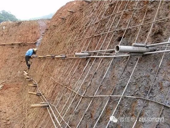 混凝土防护墙标准图资料下载-土钉墙支护在基坑开挖中的控制要点