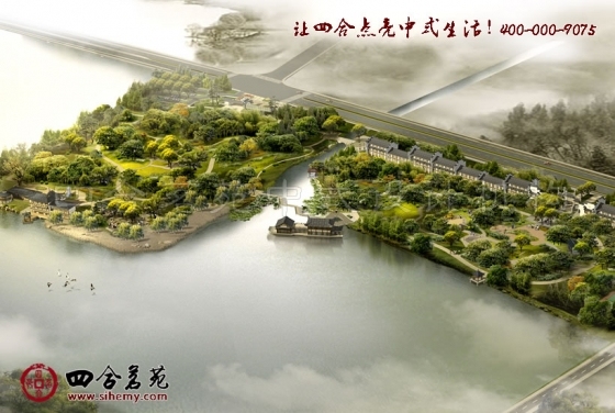水域之最 安徽皖城经典园林景观设计-经典园林景观设计，宣扬传统文化。