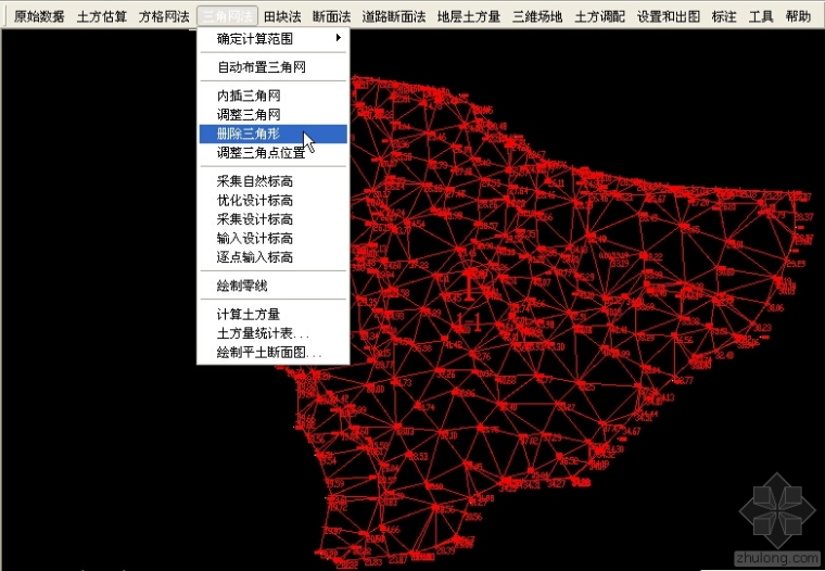 穿杠法施工盖梁视频资料下载-三角网法计算土方量视频演示教程（飞时达土方12.1）.rar