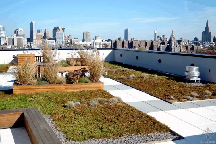 花园式屋顶CAD资料下载-美国式屋顶花园