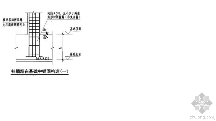 柱箍筋设置资料下载-柱插筋在基础内是否设箍筋