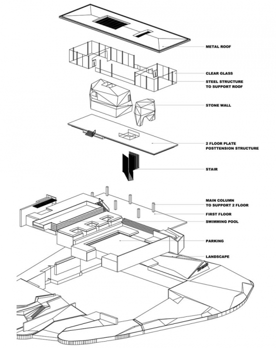 [建筑设计]漂浮L型建筑_13