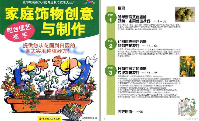 园艺施工方案资料下载-《阳台园艺高手---家庭饰物创意与制作》送给爱花的你！