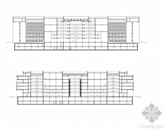 太原城市建设档案馆剖面图-太原城市建设档案馆第8张图片