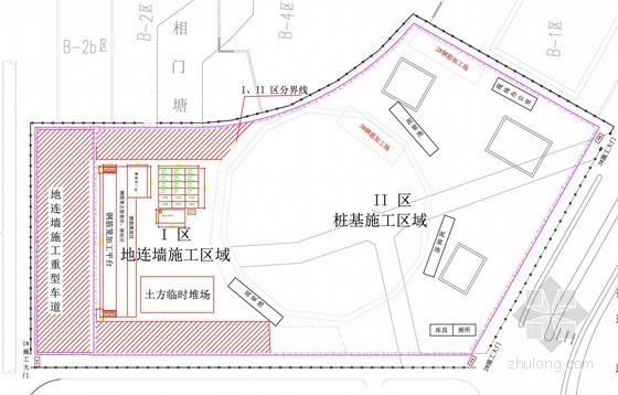 基坑施工应急预案，这个得知道~~~-[江苏]62米深地下连续墙超深基坑围护施工方案（抓铣结合成槽 四新技术 超多附图）