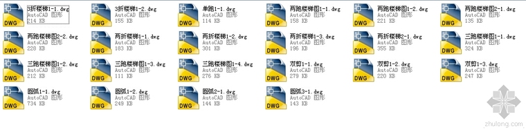 办公室装修效果图大全资料下载-楼梯设计详图大全