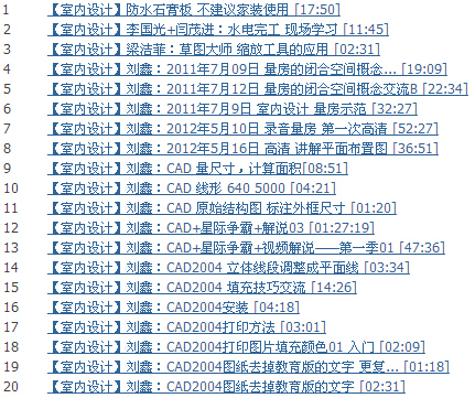 竣工结算心得资料下载-一个设计师6年的心得85个视频免费分享