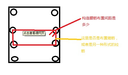 扶梯构造3d模型资料下载-梁中腰筋（构造筋）和扭筋的区别