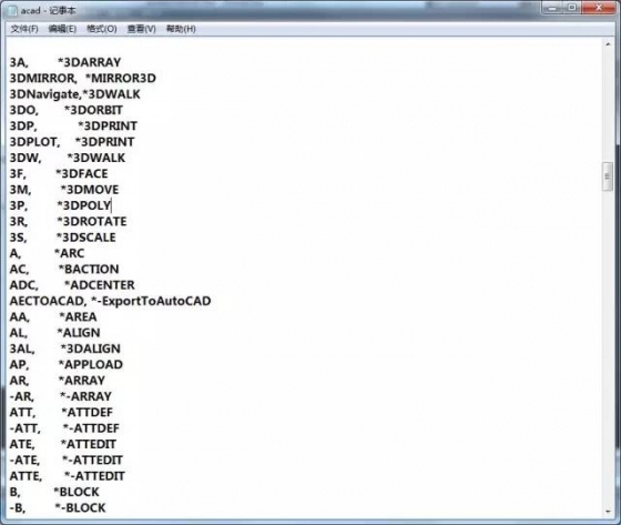 顶级CAD绘图员总结的108个CAD快捷键命令_2