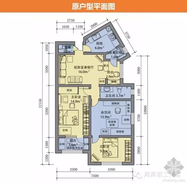 住宅户型改造资料下载-“水妈”家的住宅改造