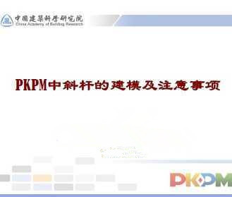 拉压杆模型设计资料下载-PKPM中斜杆的建模及注意事项