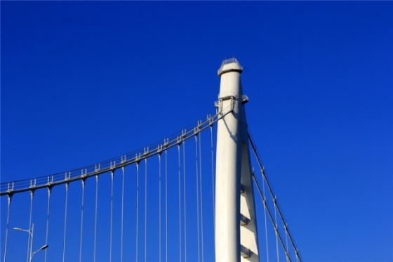 [分享]主跨180米独塔自锚式景观悬索桥赏析