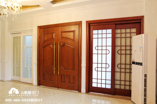 美式现代家装风格资料下载-重庆山楂树木门：木门和家装风格的搭配