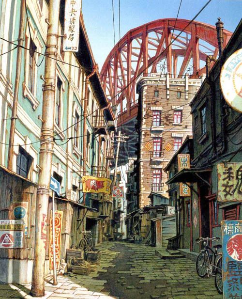 [分享]电影《恶童》环境插画