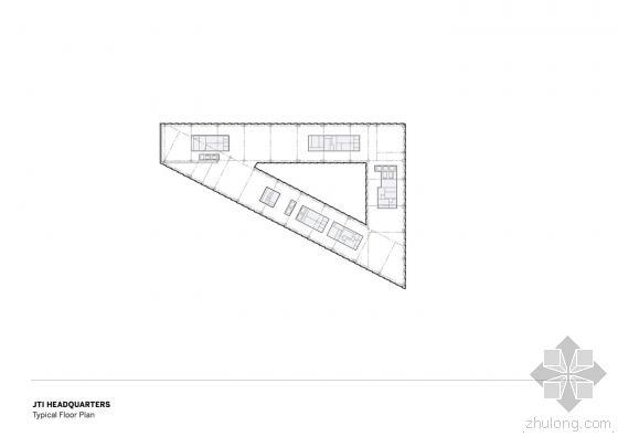 瑞士日内瓦JTI总部大楼平面图-瑞士日内瓦JTI总部大楼第26张图片