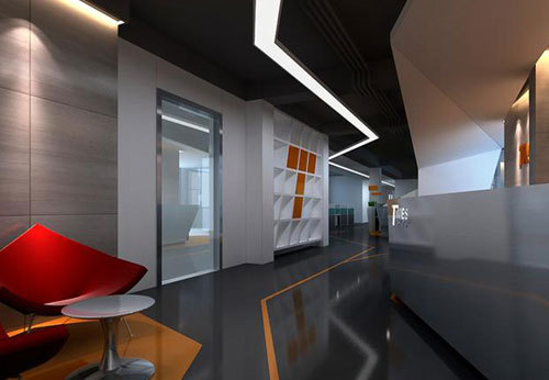 办公空间设计现代资料下载-现代办公空间设计说明 设计理念展现
