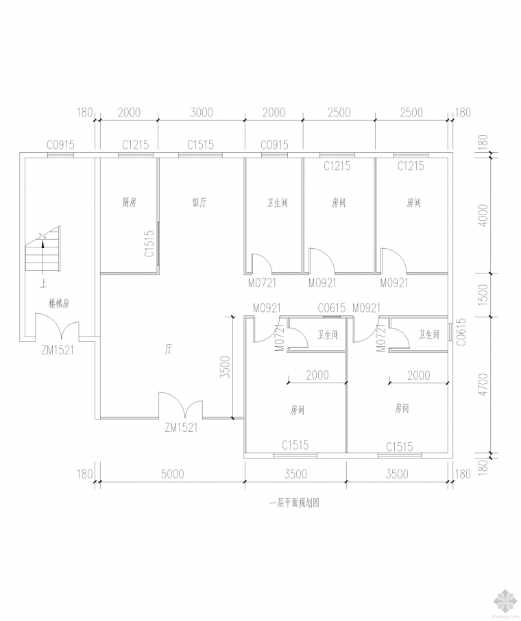 农村二层自建房设计图资料下载-农村自建房，自己做的规划请群内高手提点意见