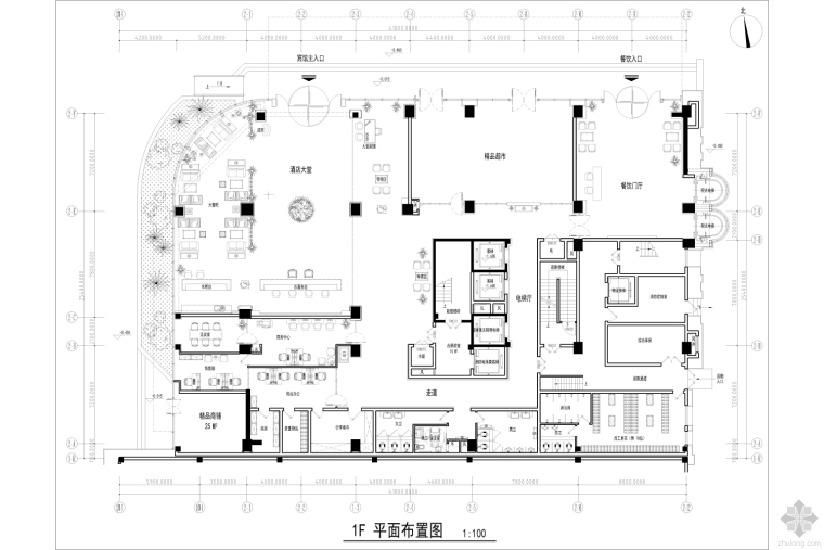 室内酒店弧楼梯资料下载-高层酒店首层楼梯间这样布置符合消防规范吗？