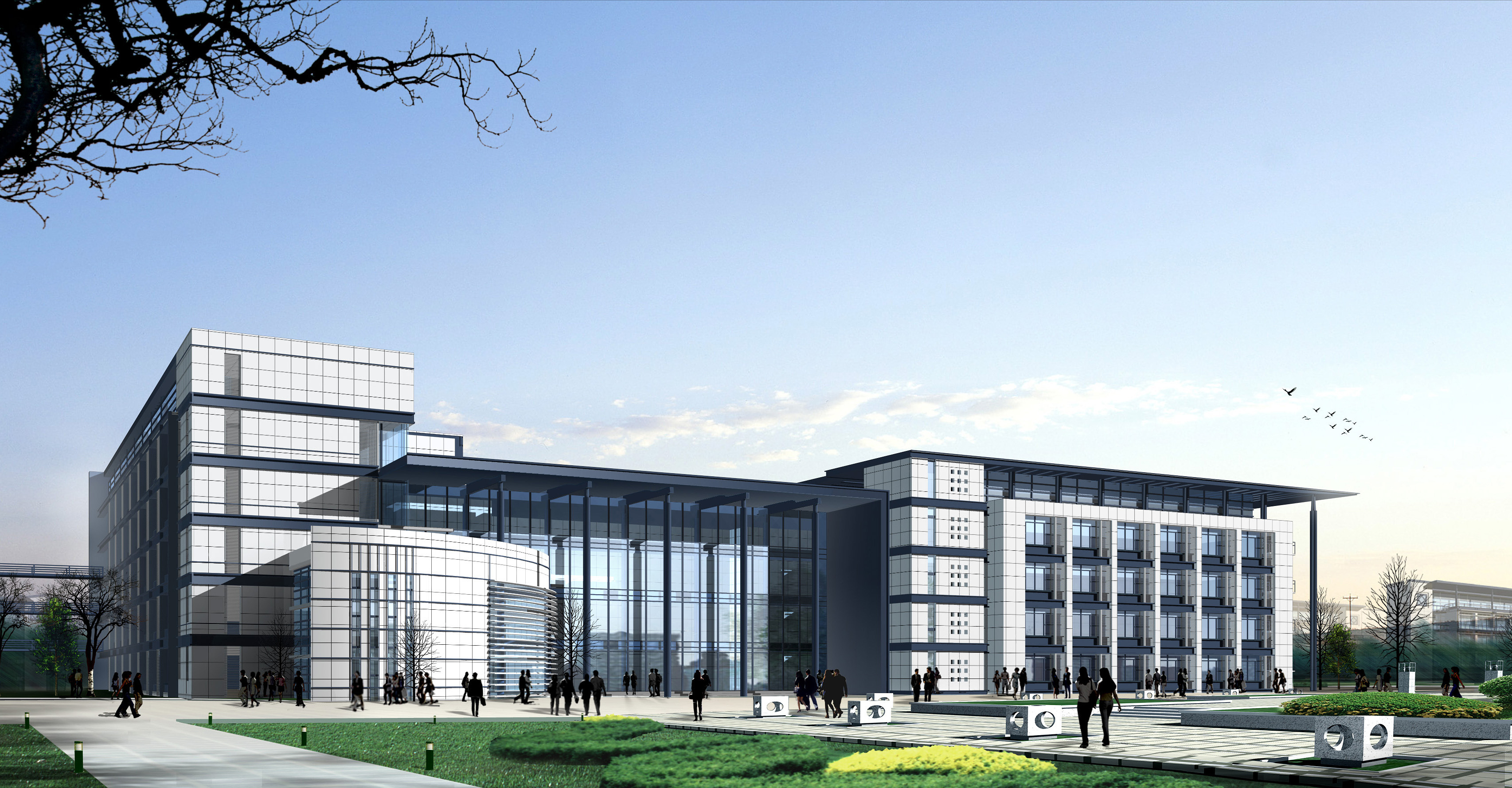 行政中心-办公建筑案例-筑龙建筑设计论坛