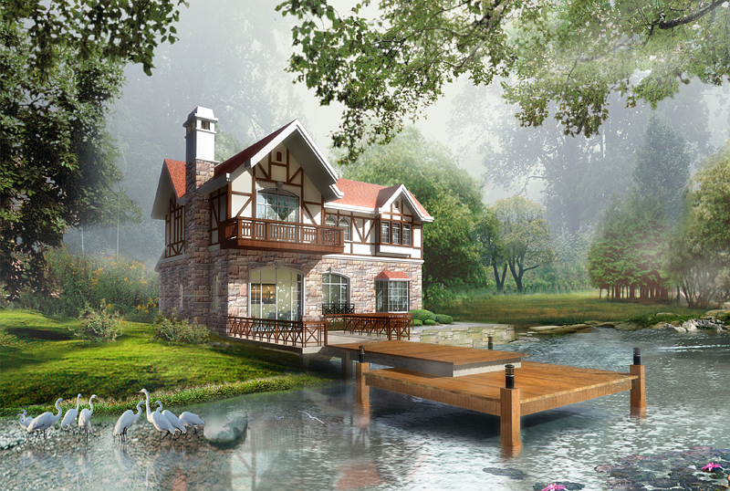 梦想家园-别墅建筑案例-筑龙建筑设计论坛