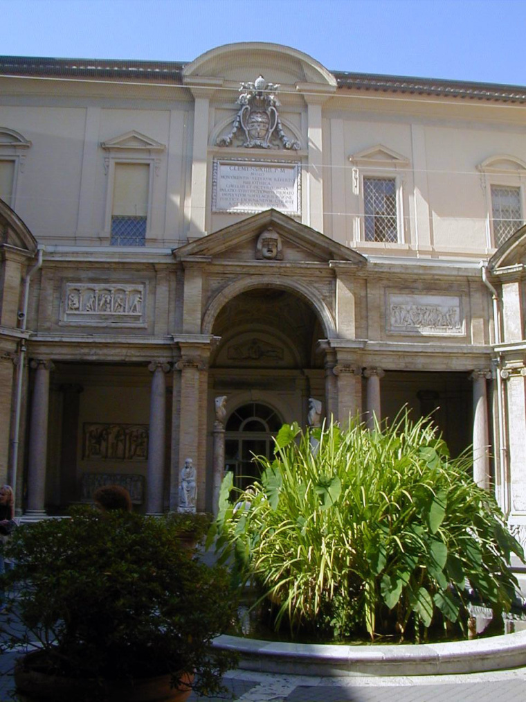 梵蒂冈宫资料下载-梵蒂冈宫的贝尔维德庭院（Belvedere,Vaticano）