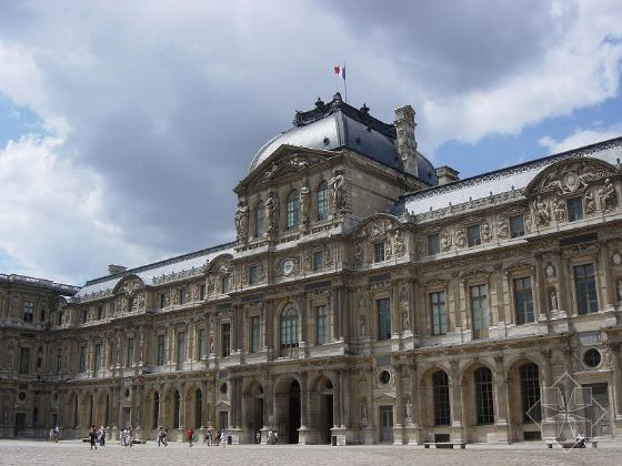 pa立面景观素材资料下载-卢浮宫的西南翼（Palace Louvre, The Southwest Wings）