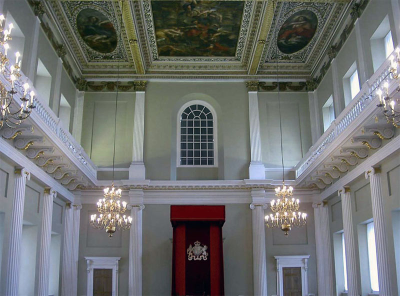 白厅的国宴厅(banqueting house of whitehall)-古典