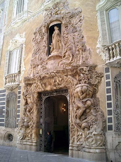 亚古斯爵府入口(Palacio de Marques de Dos Aguas)-亚古斯爵府入口(Palacio de Marques de Dos Aguas)第4张图片