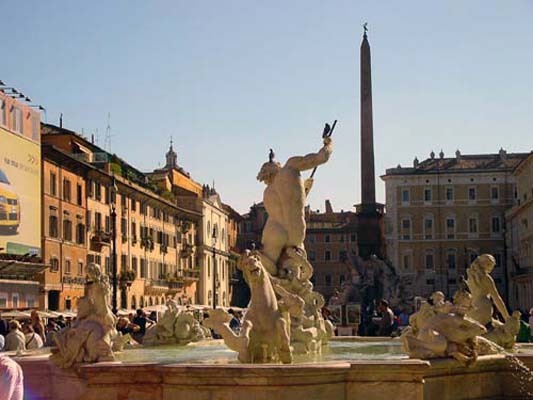 纳佛那广场(Piazza Navona)--纳佛那广场(Piazza Navona)第8张图片