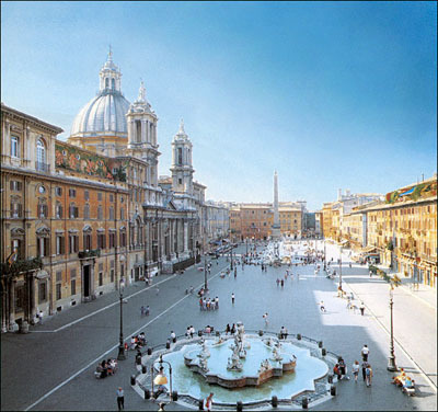 纳佛那广场(Piazza Navona)--纳佛那广场(Piazza Navona)第40张图片